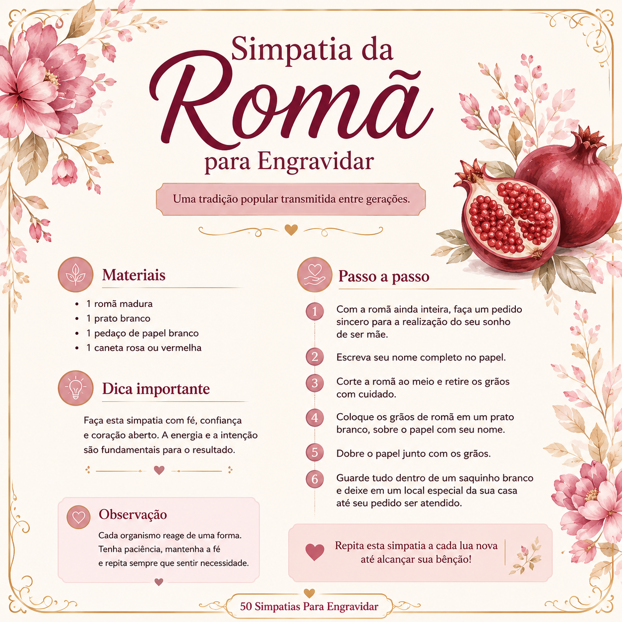 Prévia da Simpatia Tradicional 1